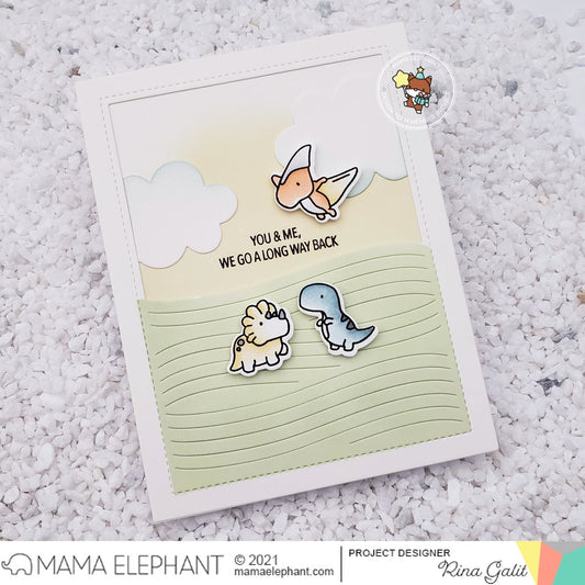 Mama Elephant - Rolling Waves Cover - Creative Cuts