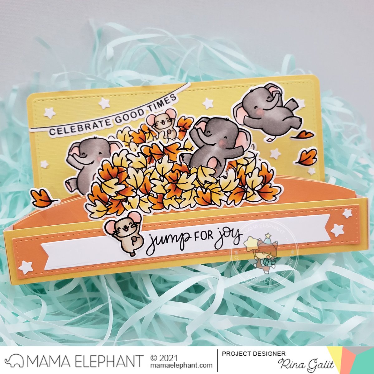 Mama Elephant - Happy Word Banners