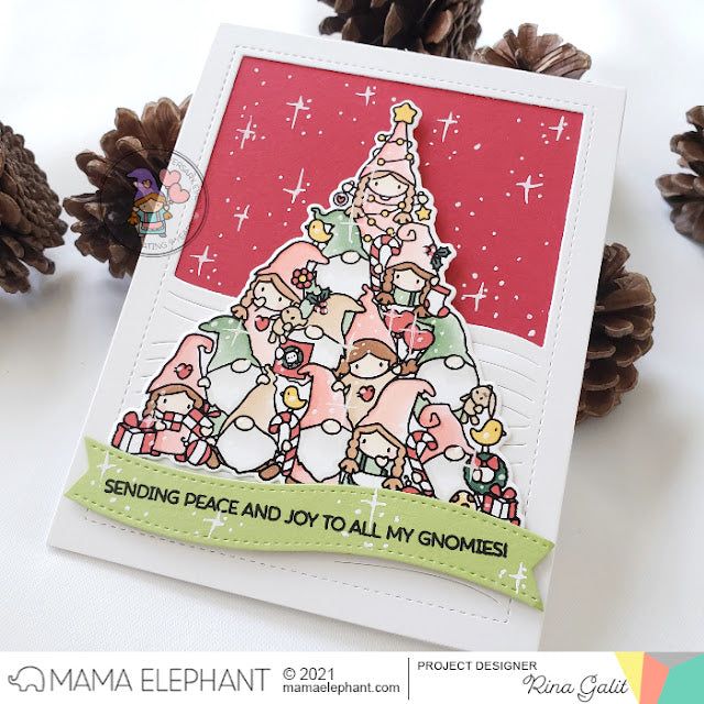 Mama Elephant - Oh Gnomie Tree