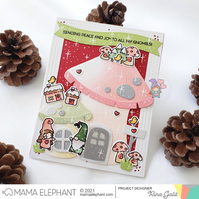 Mama Elephant - Oh Gnomie Tree