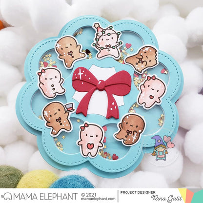 Mama Elephant - Wreath Shaker - Creative Cuts