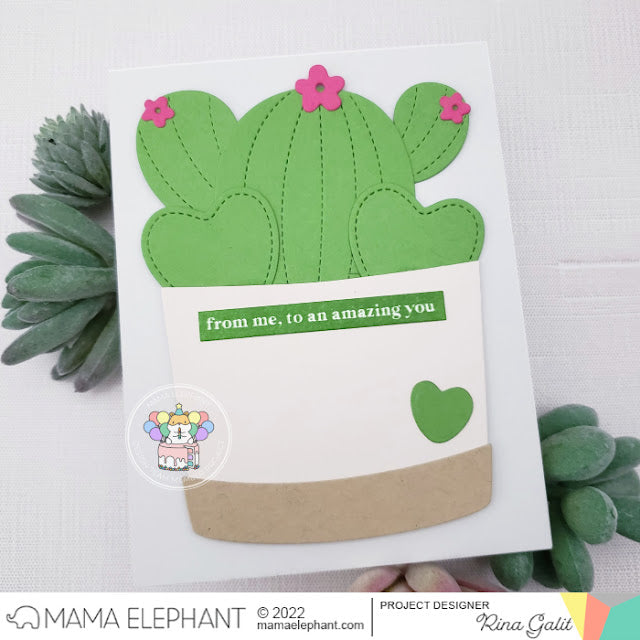 Mama Elephant - Cactus Builder - Creative Cuts