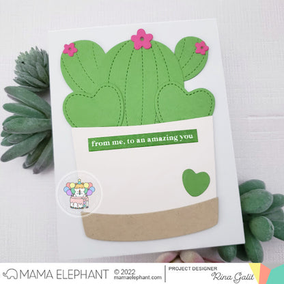 Mama Elephant - Cactus Builder - Creative Cuts