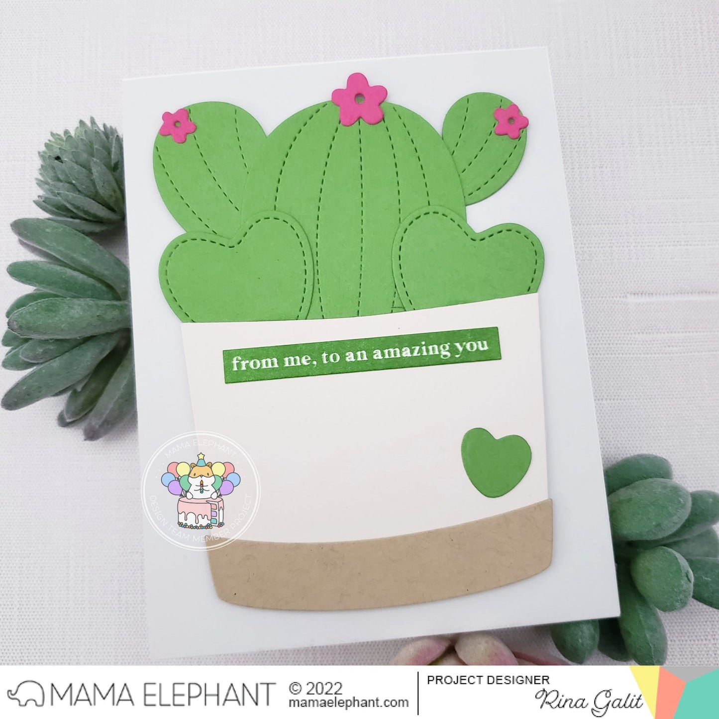 Mama Elephant - Cactus Builder - Creative Cuts