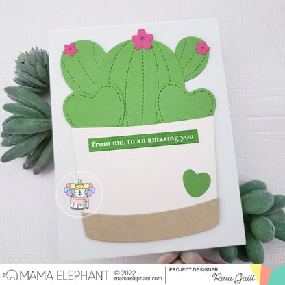 Mama Elephant - Cactus Builder - Creative Cuts