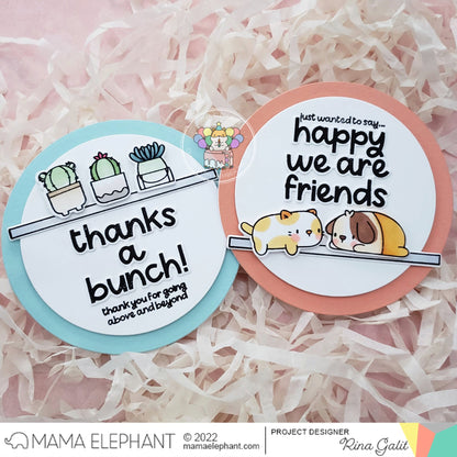 Mama Elephant - B2B - Circles - Creative Cuts