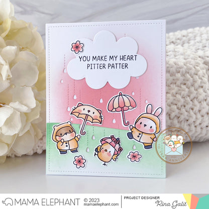 Mama Elephant - Raindrops Cover - Creative Cuts