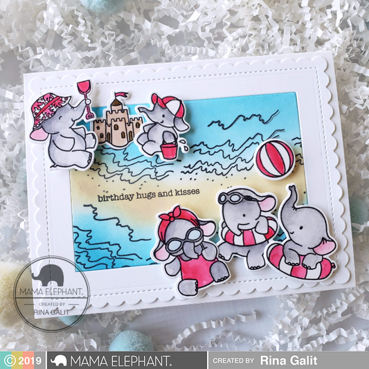 Mama Elephant - Summer Splash