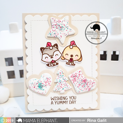 Mama Elephant - Sugar Cookies - Creative Cuts