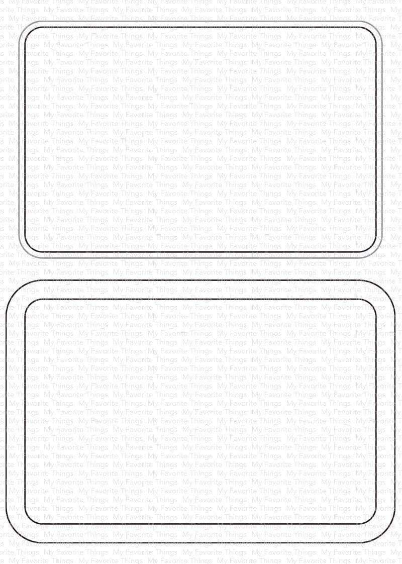 My Favorite Things - Gift Card Window & Frame Die-Namics