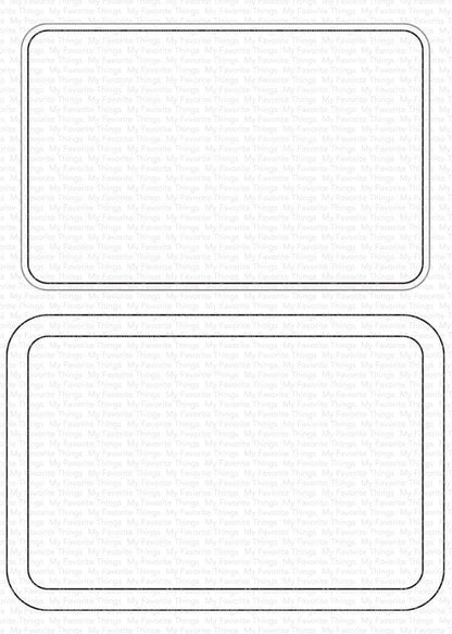 My Favorite Things - Gift Card Window & Frame Die-Namics