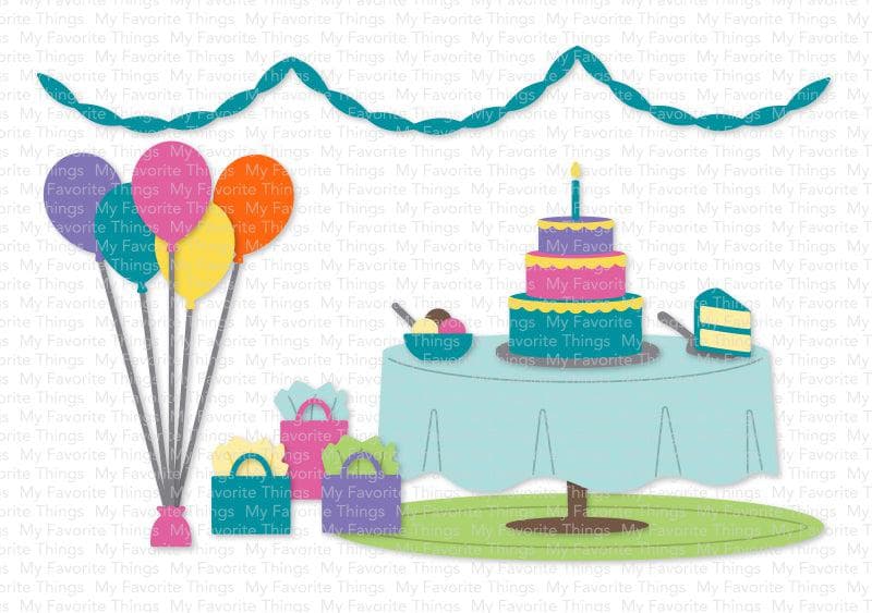 My Favorite Things - Party Décor Die-Namics