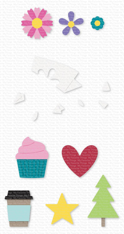My Favorite Things - Die Cuts and Scraps Die-Namics