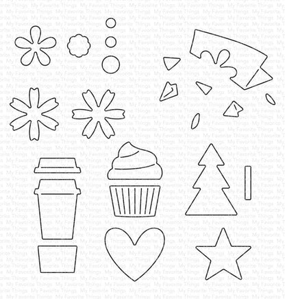 My Favorite Things - Die Cuts and Scraps Die-Namics