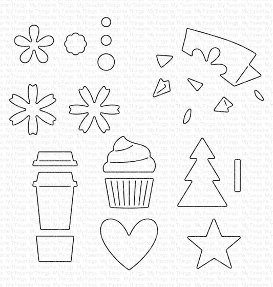 My Favorite Things - Die Cuts and Scraps Die-Namics