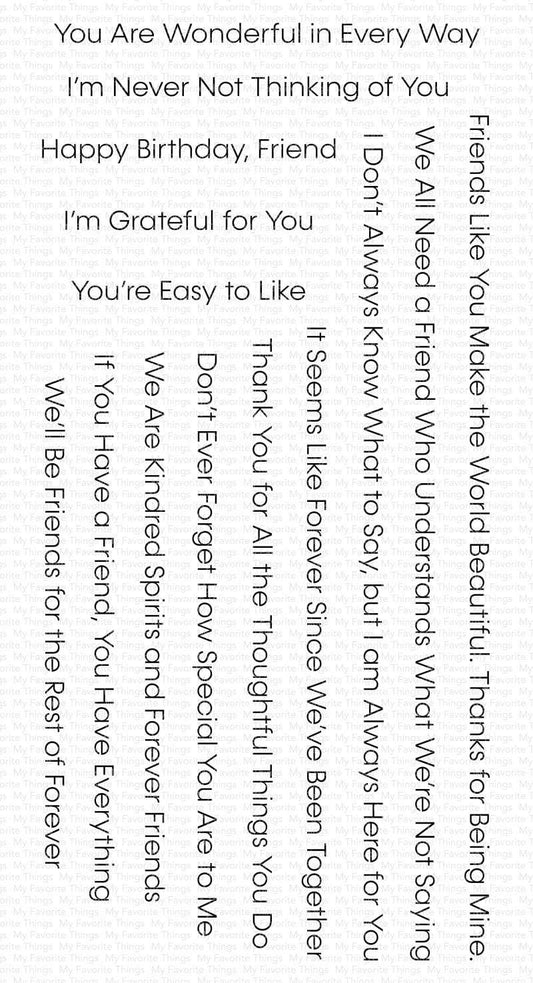 My Favorite Things - Friends Like You