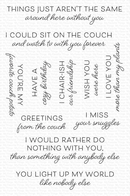 My Favorite Things - Couch Potato