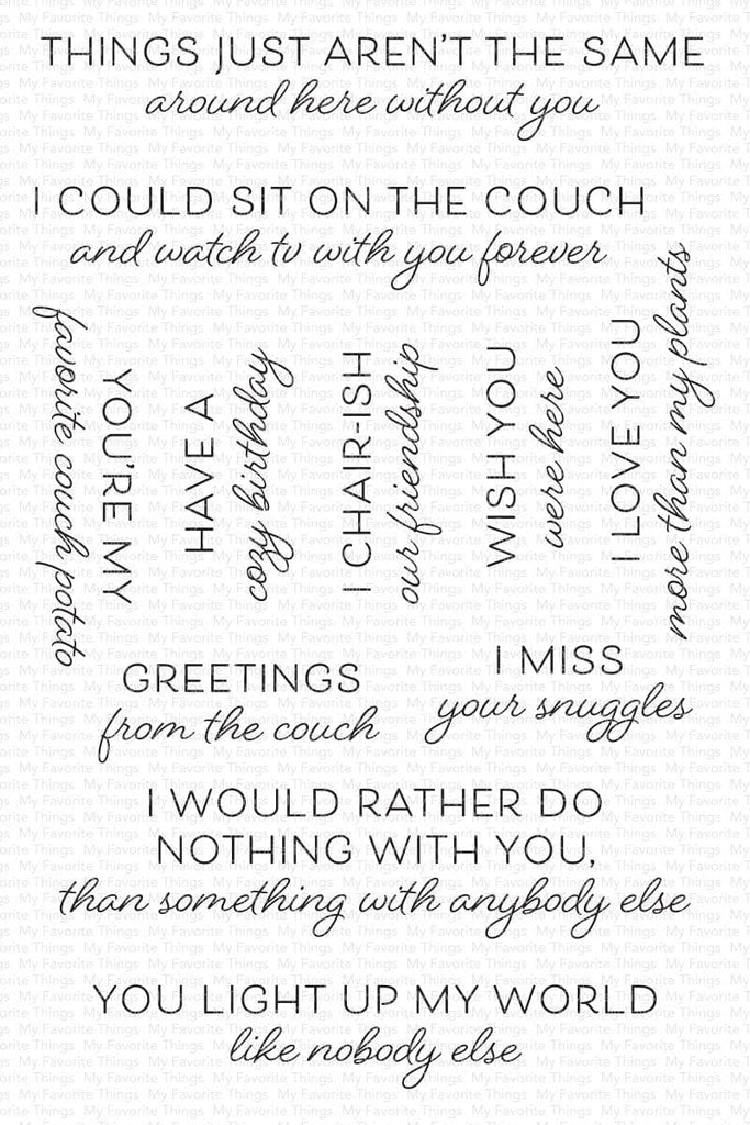 My Favorite Things - Couch Potato