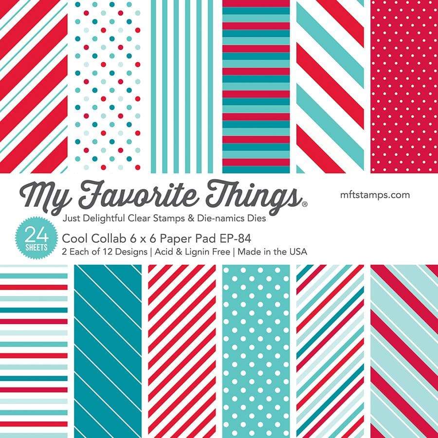 My Favorite Things - Cool Collab Paper Pad 6x6"