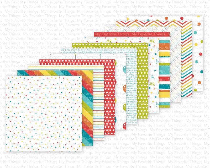 My Favorite Things - Time To Celebrate Paper Pad 6x6"
