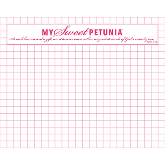 My Sweet Petunia - Mini MISTI Grid Paper Pad