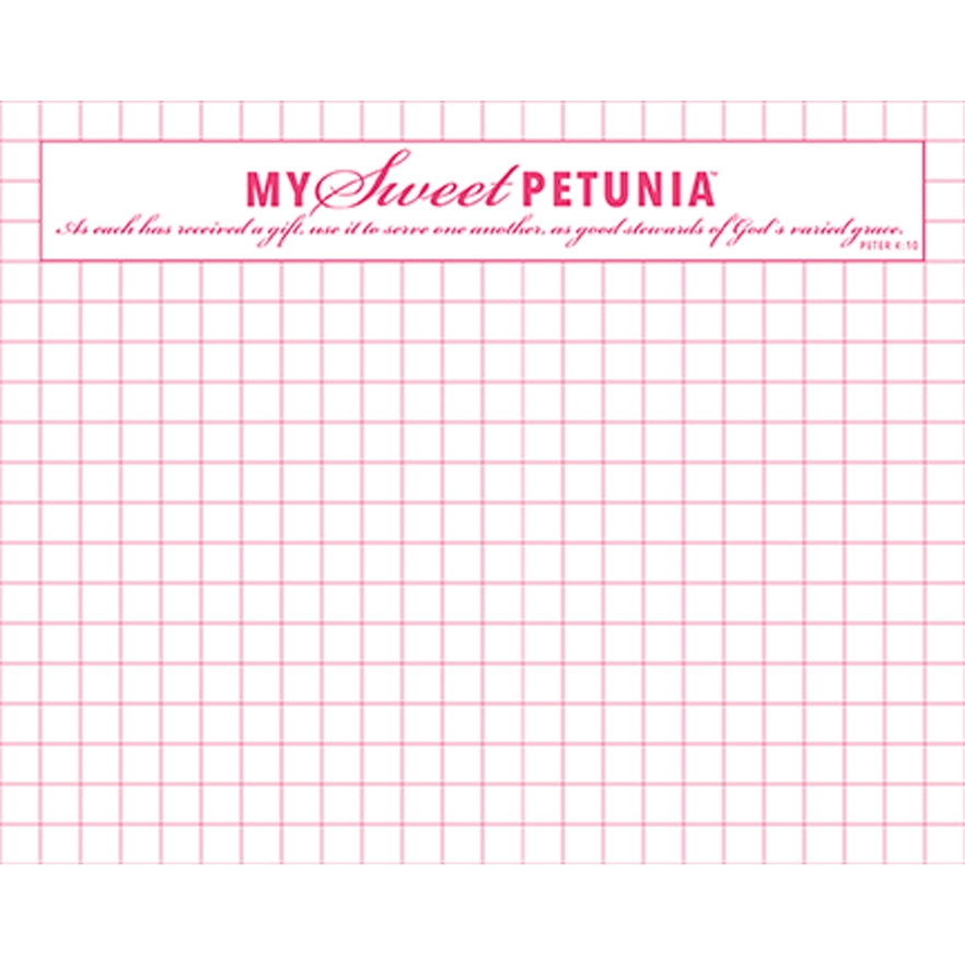 My Sweet Petunia - Mini MISTI Grid Paper Pad