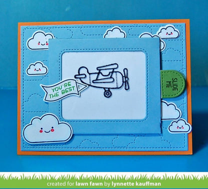 Lawn Fawn - Push Here