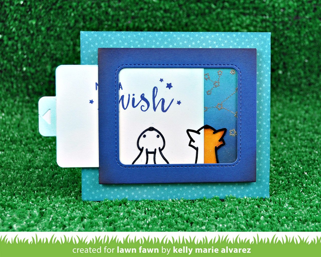 Lawn Fawn - Push Here