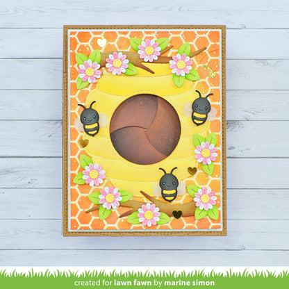 Lawn Fawn - Magic Iris Beehive Add-On