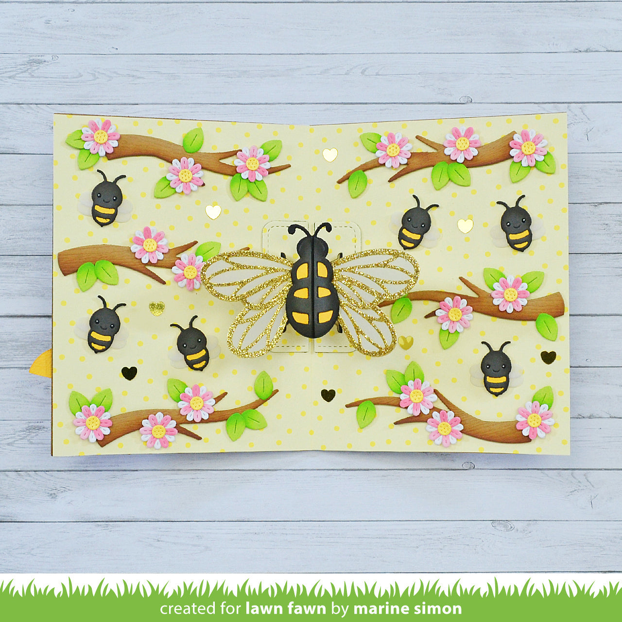 Lawn Fawn - Pop-Up Bee