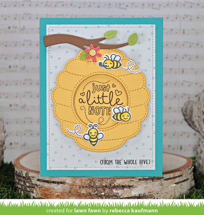 Lawn Fawn - Magic Iris Beehive Add-On