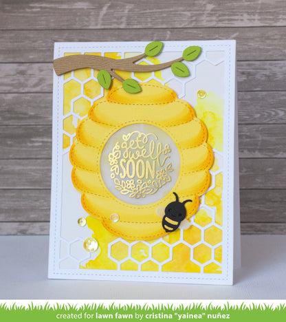 Lawn Fawn - Magic Iris Beehive Add-On