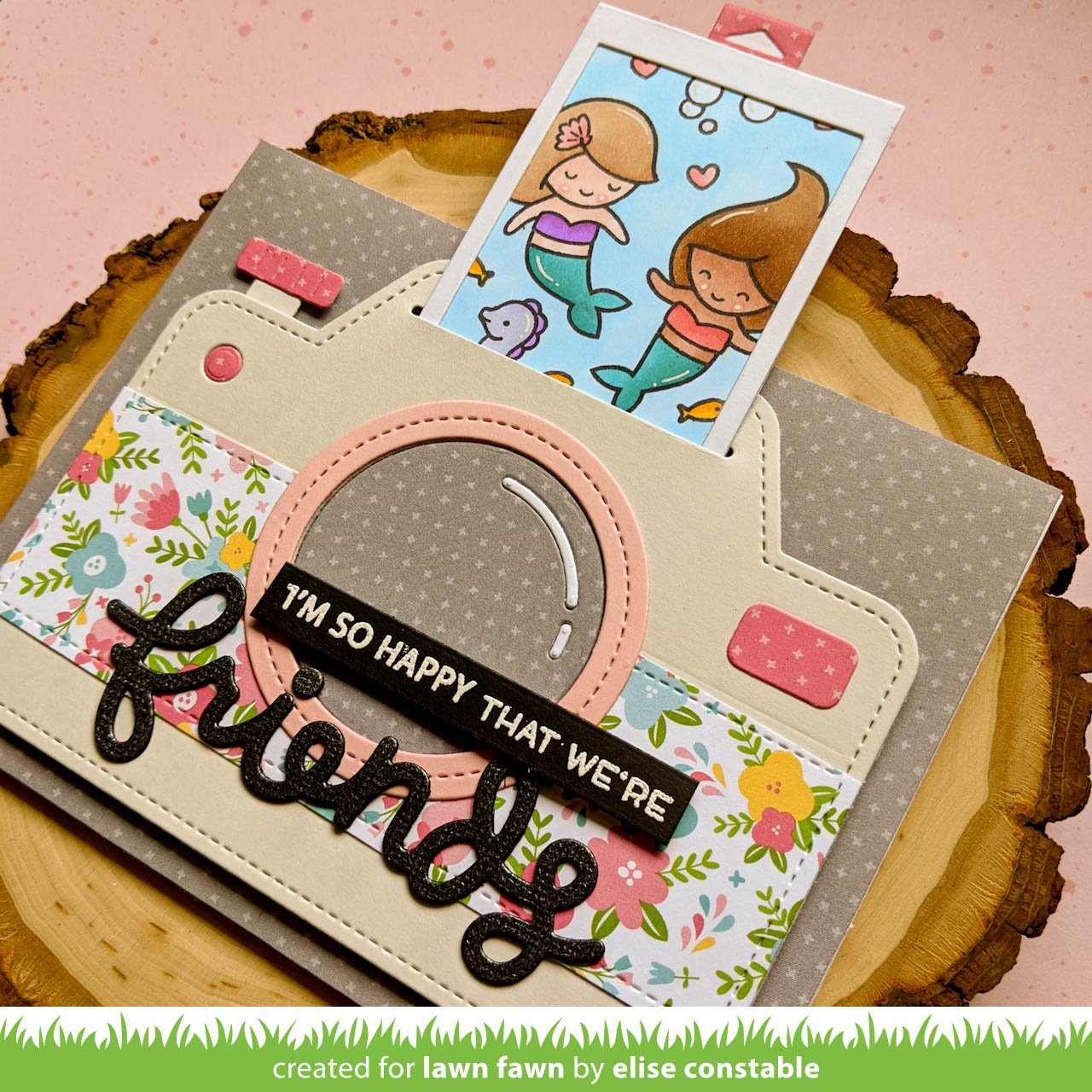 Lawn Fawn - Magic Iris Camera Pull-Tab Add-On