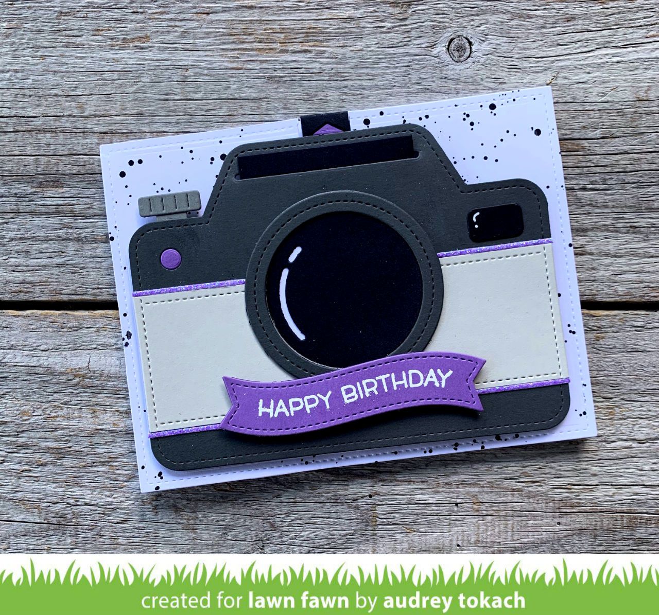 Lawn Fawn - Magic Iris Camera Pull-Tab Add-On