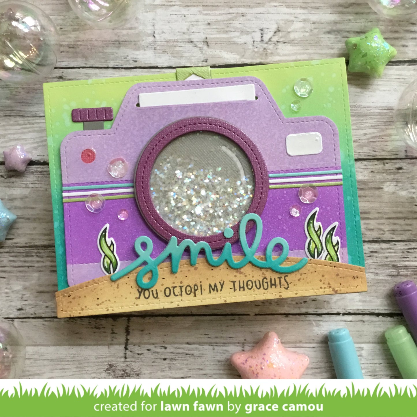 Lawn Fawn - Magic Iris Camera Pull-Tab Add-On