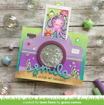 Lawn Fawn - Magic Iris Camera Pull-Tab Add-On