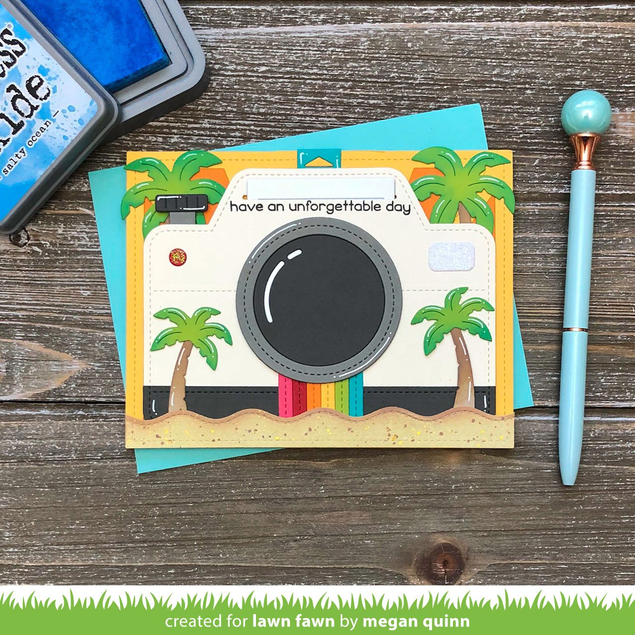Lawn Fawn - Magic Iris Camera Pull-Tab Add-On