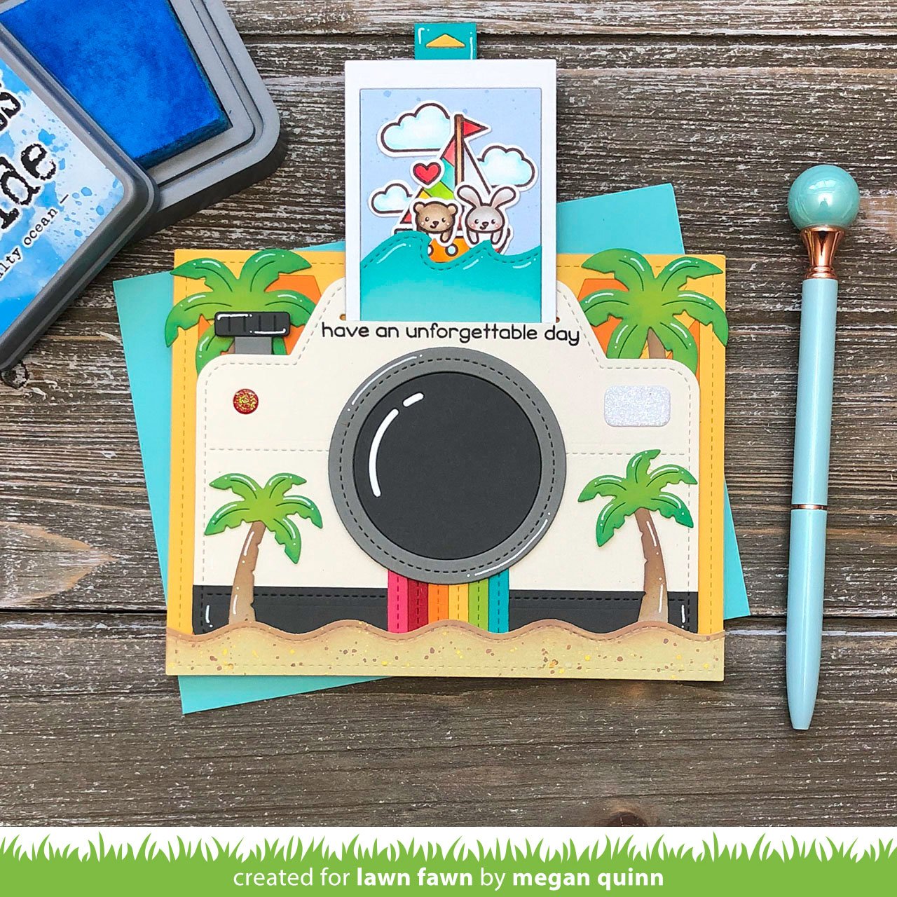 Lawn Fawn - Magic Iris Camera Pull-Tab Add-On