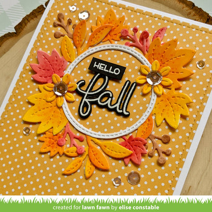 Lawn Fawn - Scripty Autumn Sentiments