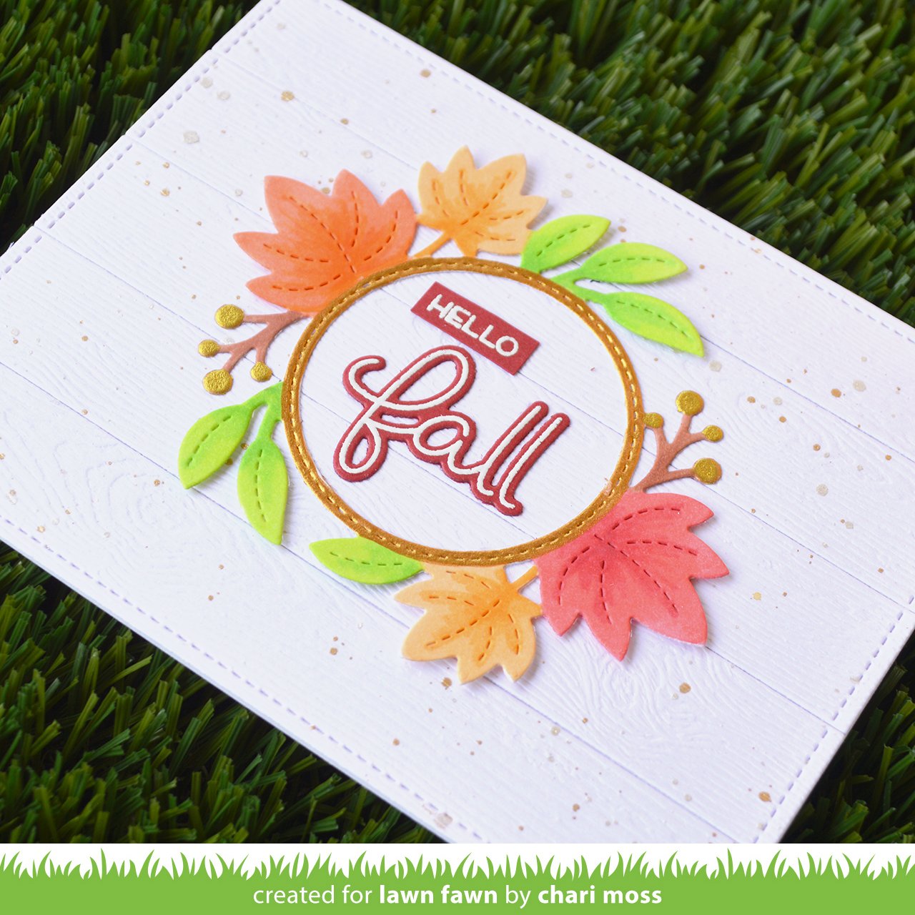 Lawn Fawn - Scripty Autumn Sentiments