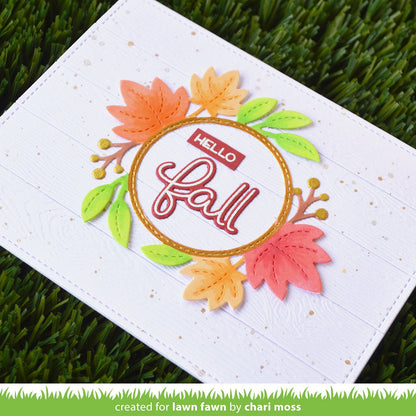 Lawn Fawn - Scripty Autumn Sentiments