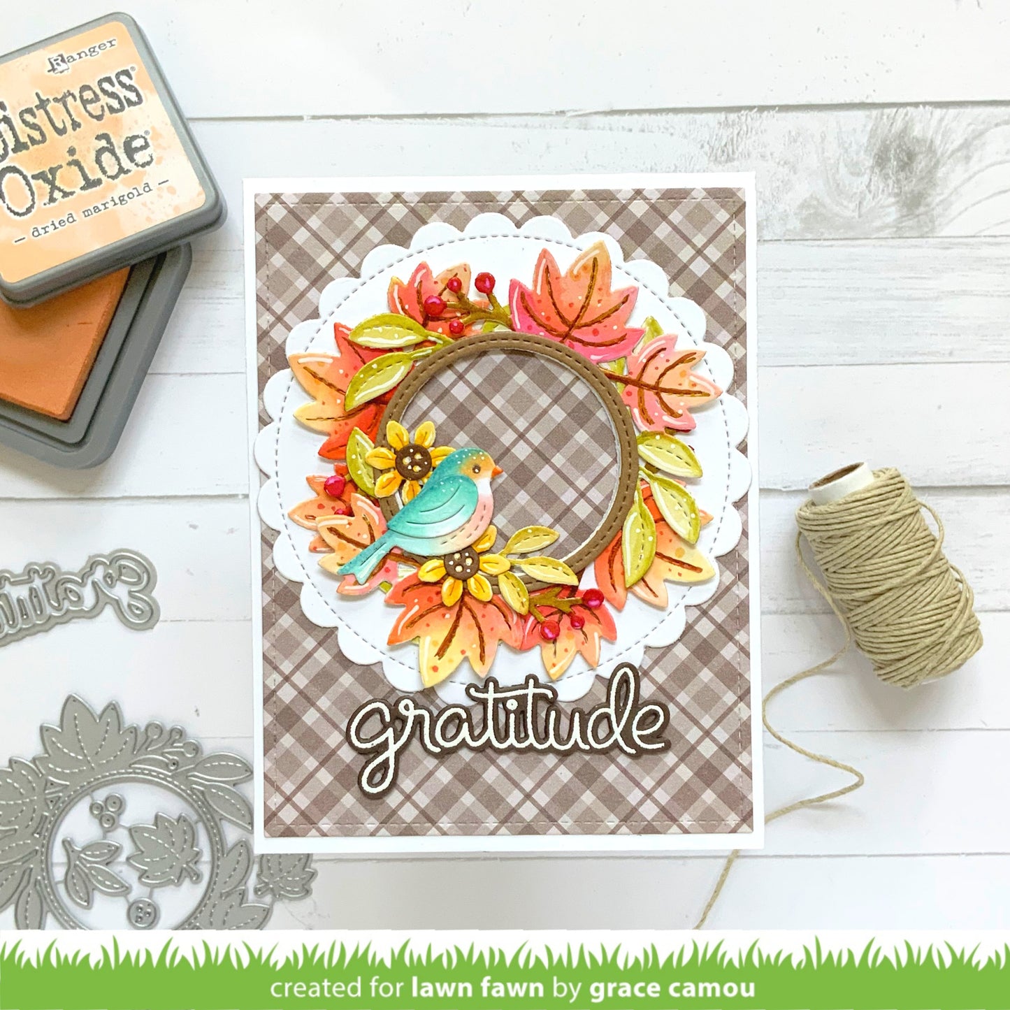 Lawn Fawn - Scripty Autumn Sentiments