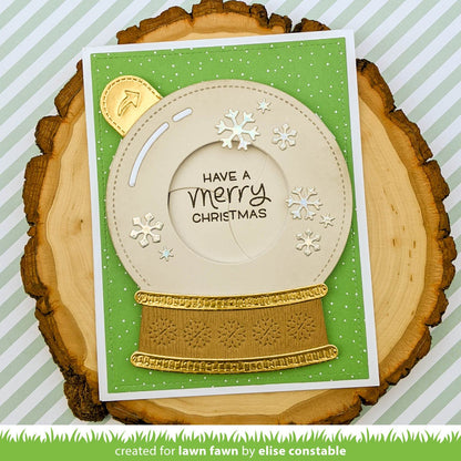 Lawn Fawn - Shutter Card Holiday Sayings
