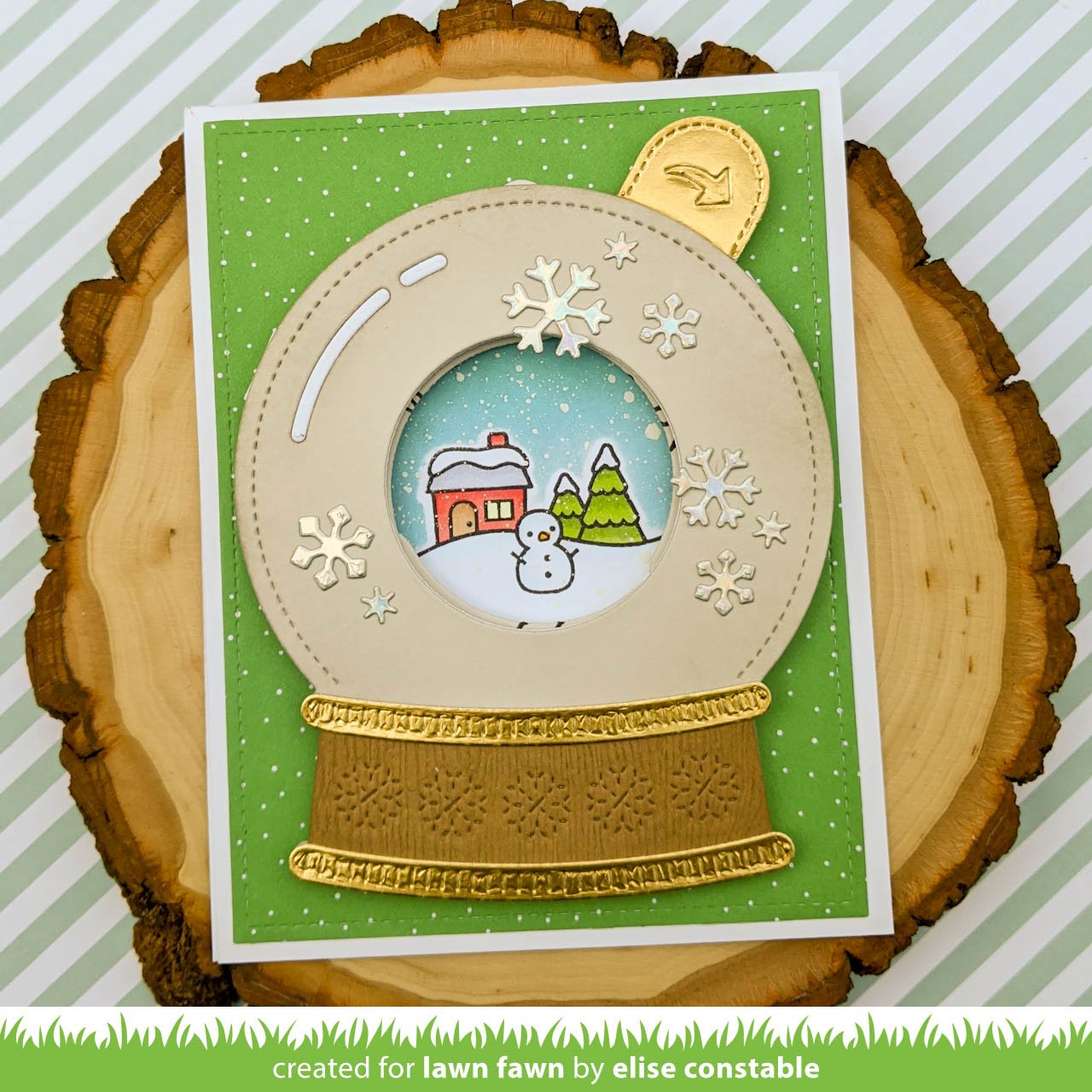 Lawn Fawn - Magic Iris Snow Globe Add-On
