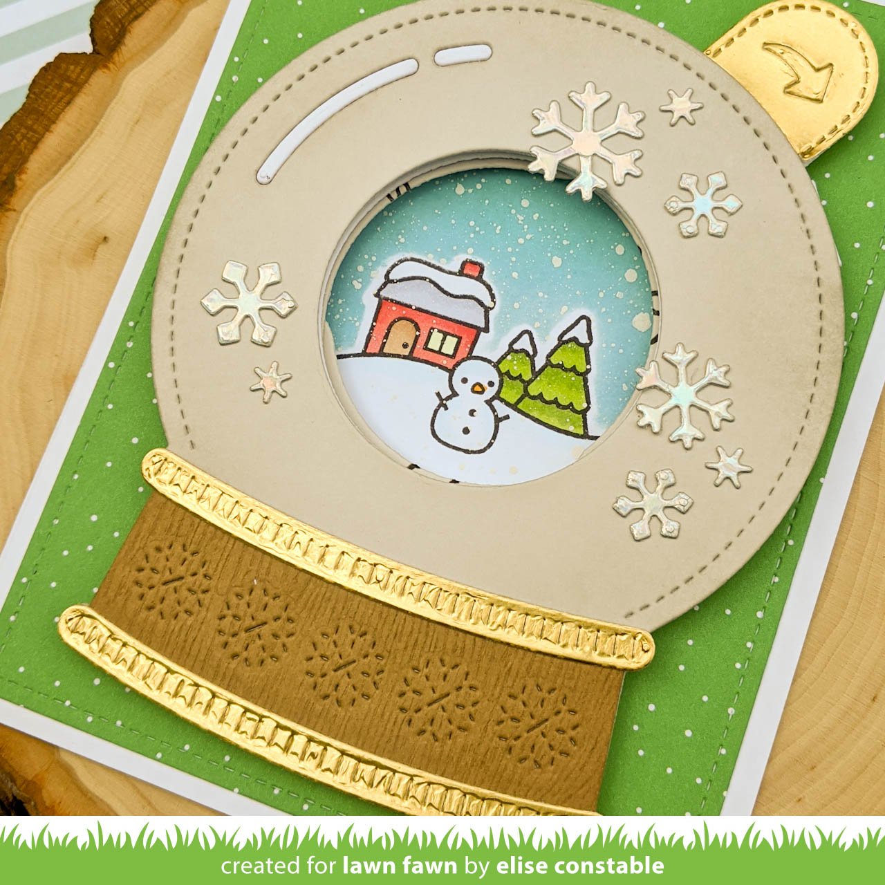 Lawn Fawn - Snow Globe Scenes
