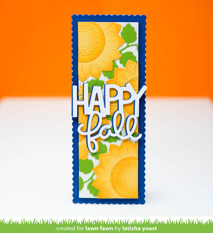 Lawn Fawn - Magic Iris Sunflower Add-On