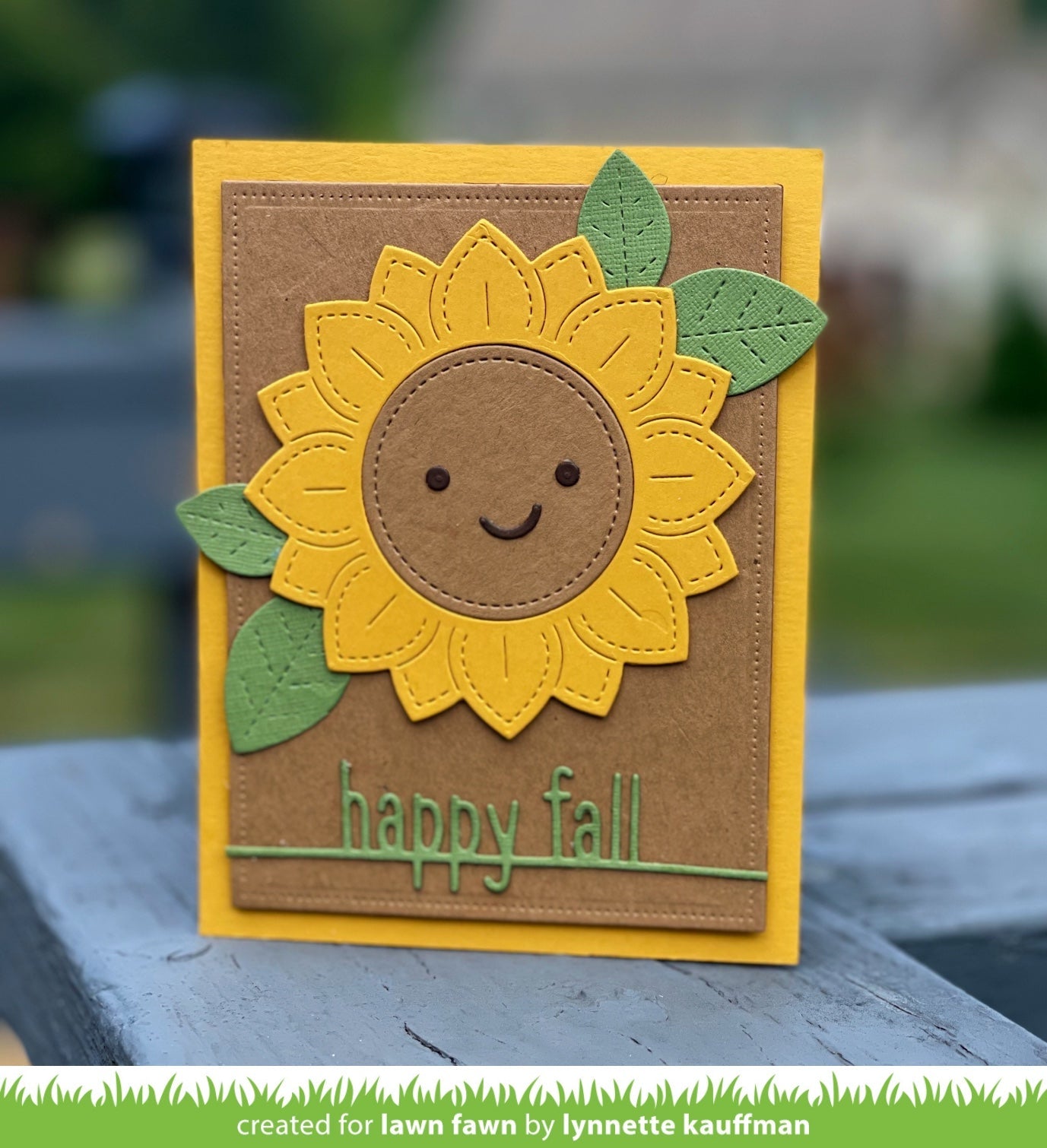 Lawn Fawn - Magic Iris Sunflower Add-On