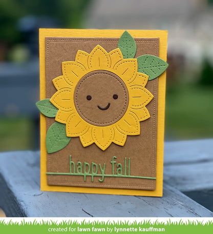 Lawn Fawn - Magic Iris Sunflower Add-On