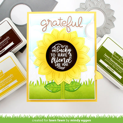 Lawn Fawn - Magic Iris Sunflower Add-On