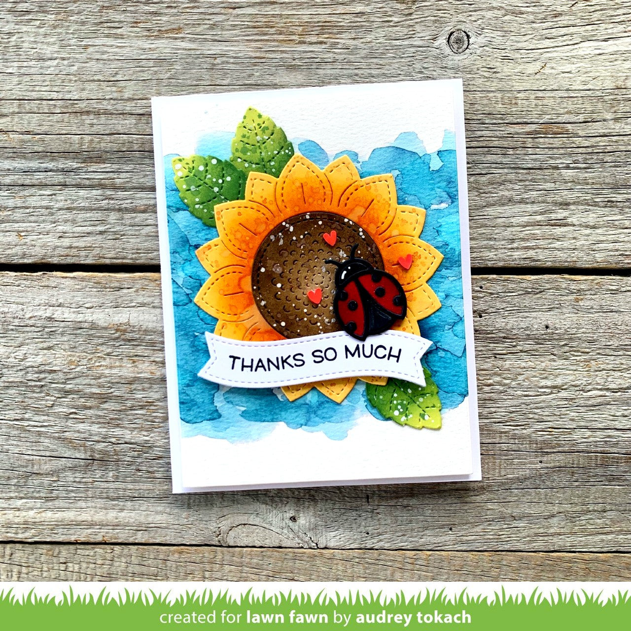 Lawn Fawn - Magic Iris Sunflower Add-On